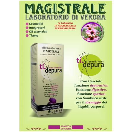 Decotto Ti Depura, digestivo, Epatico 500 ml