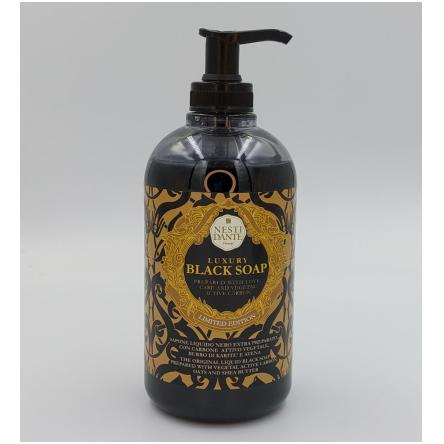 Sapone liquido Nero black Soap 500 ml.