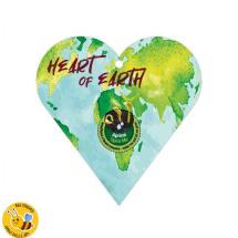 Cuore Heart for Earth in busta trasaprente nasce la pianta alto 10 cm