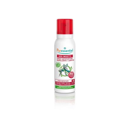 Spray antipuntura repellente-lenitivo per zanzare-zecche 75 ml