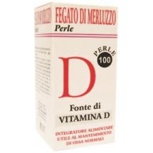Perle Olio di Fegato di Merluzzo Vitamina D da 100 prl.