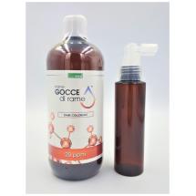 Rame GROSSO Colloidale 20 ppm 500 ml+dosatore spray 100 ml