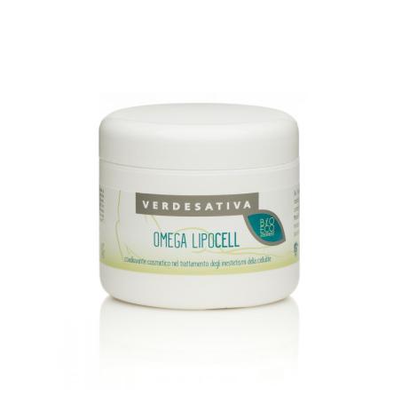 Crema Omega LipoCell coadiuvante inestetismi cellulite vaso 500 ml GROSSO