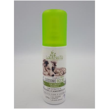 Spray Bio Lozione occhi per Cani e Gatti 100 ml.