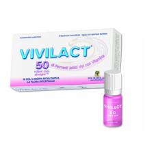 Fiale Vivilact Fermenti lattici Vivi+Vitamine 5 flaconi da 7 ml.