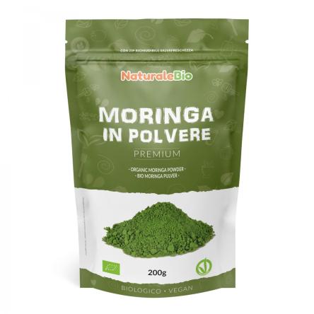 Moringa Oleifera Bio in Polvere 100% Biologica busta da 200 gr.