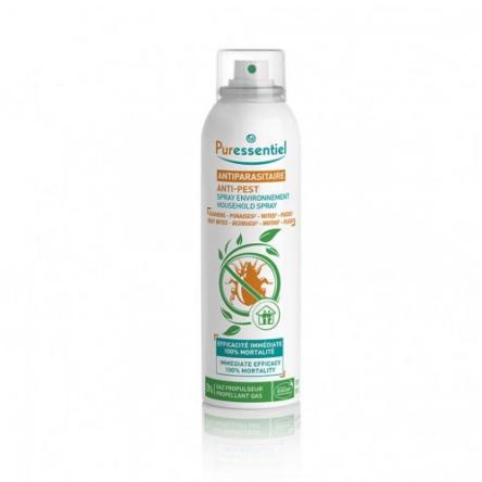 Spray per tessuti Acaricida e Insetticida per acari-cimici-pulci-tarme 150 ml